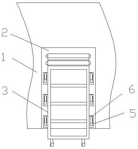 中置凸凹旋转式爬梯的制作方法