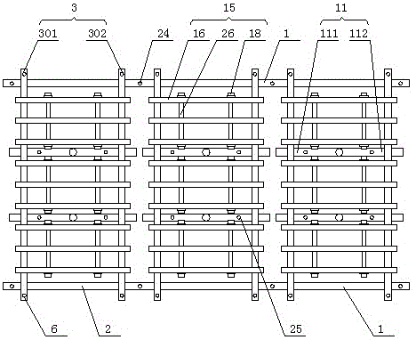 一种建筑外墙攀援植物垂直绿化架的制作方法