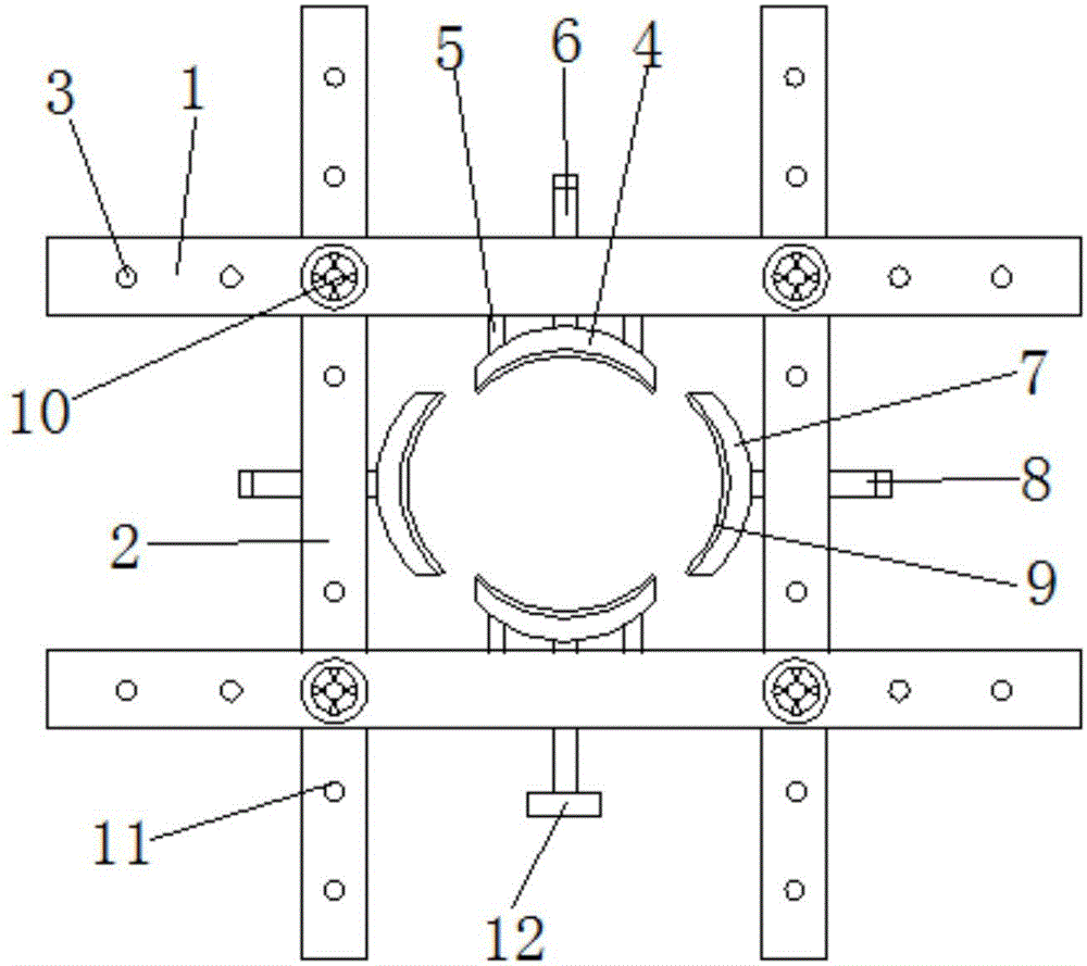 一种树木保护支撑架的制作方法