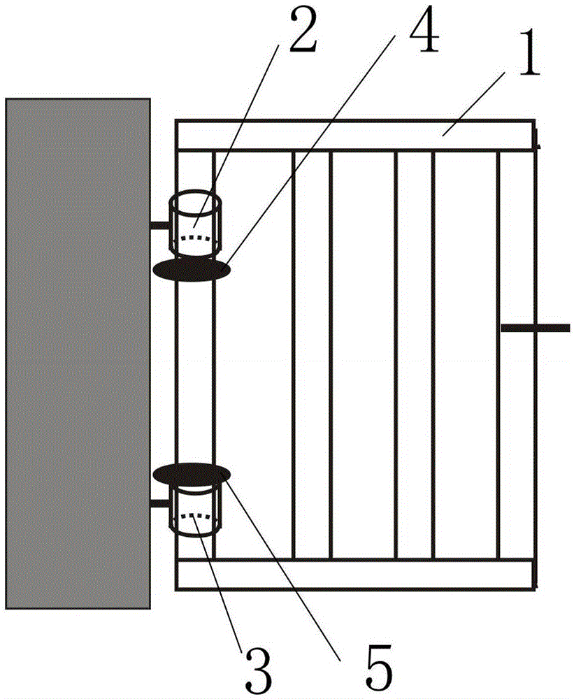 一种新型猪舍钢结构栏门的制作方法