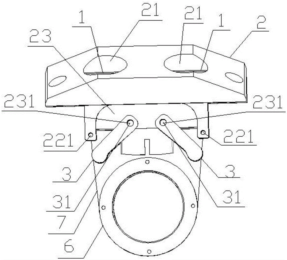一种聚焦镜同心调节装置的制作方法