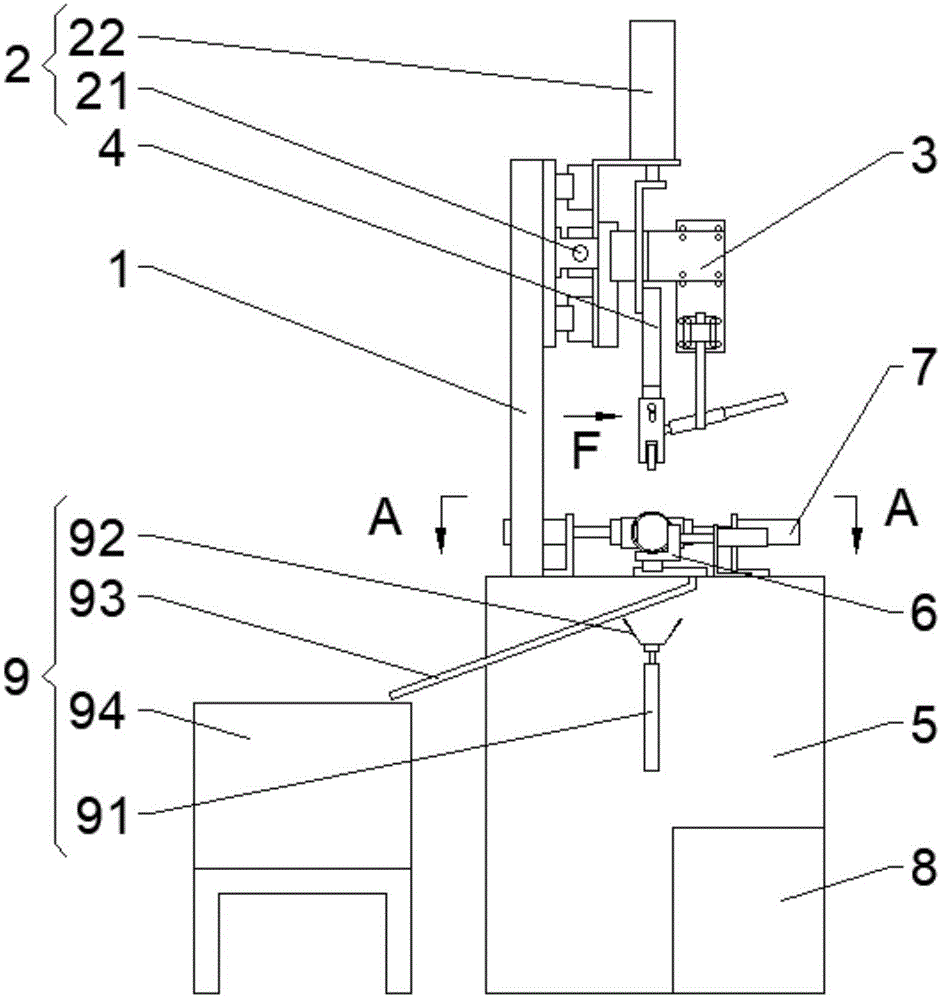 一种排气管专用焊接机的制作方法