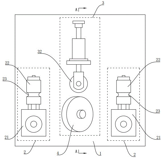 抛光轮可调倾斜角式抛光机构的制作方法