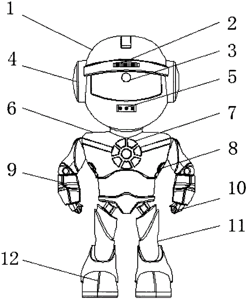 一种智能机器人的制作方法