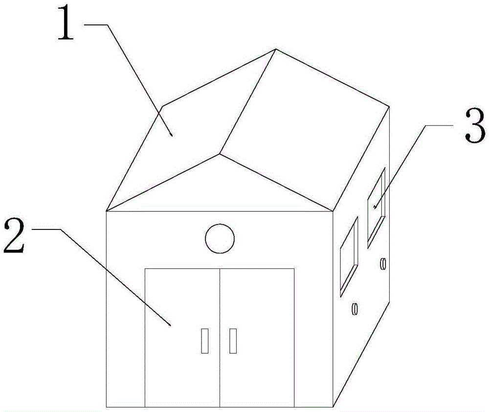 一种钢结构智能垃圾屋的制作方法