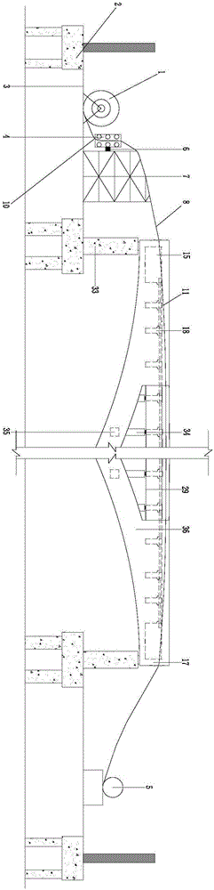 钢管混凝土拱桥体外预应力系杆体系的制作方法