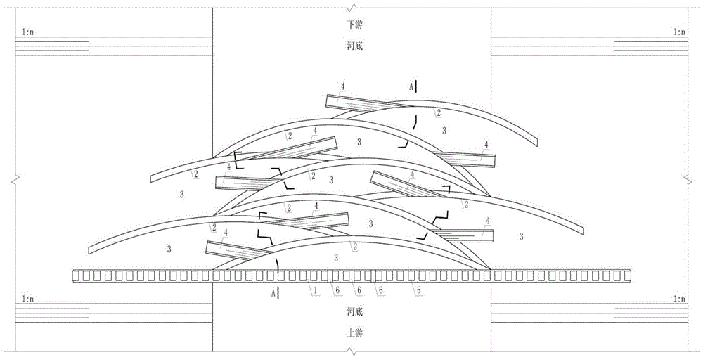 生态景观堰坝的制作方法