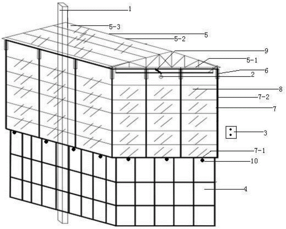 一种封闭式建筑施工装置的制作方法