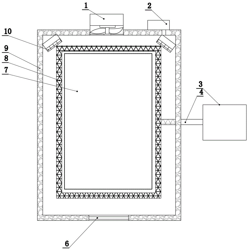 一种安全环保型化学品仓库的制作方法