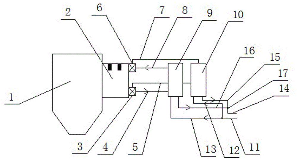 空压机冷却技术改造系统的制作方法
