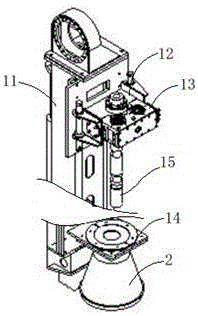 一种潜孔钻机用抽吸装置的制作方法