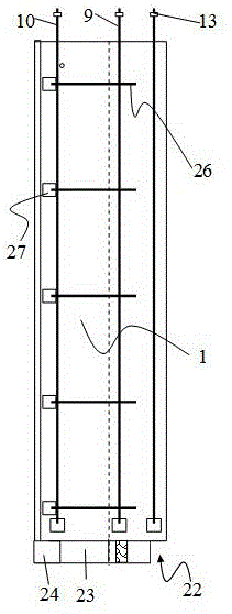 干式施工双层芯板暗柱剪力键装配式混凝土角板的制作方法