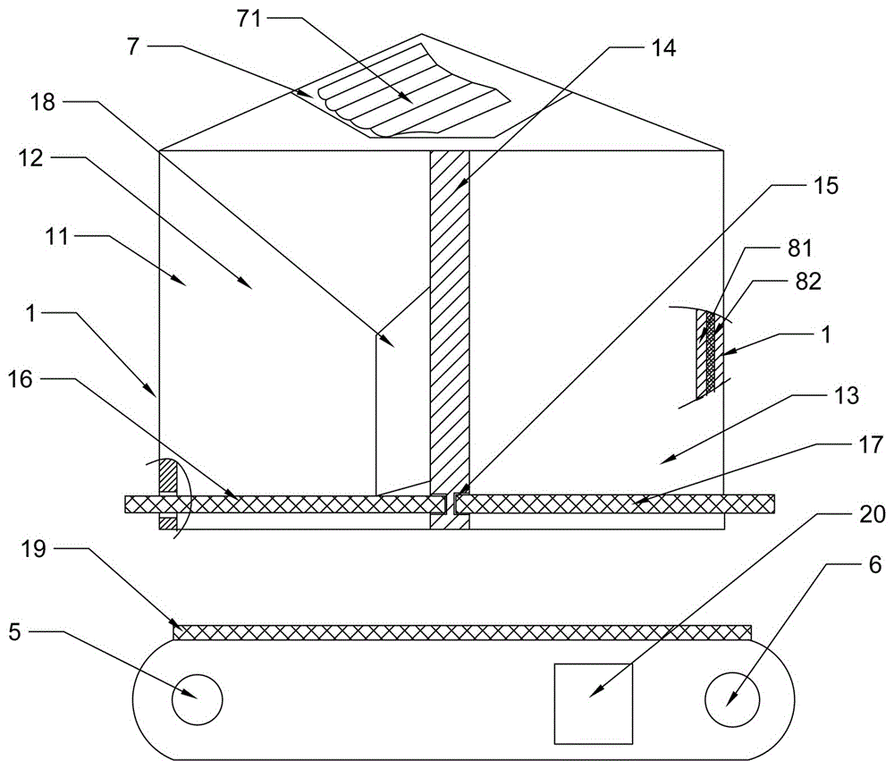 具有取暖功能的鸡舍的制作方法