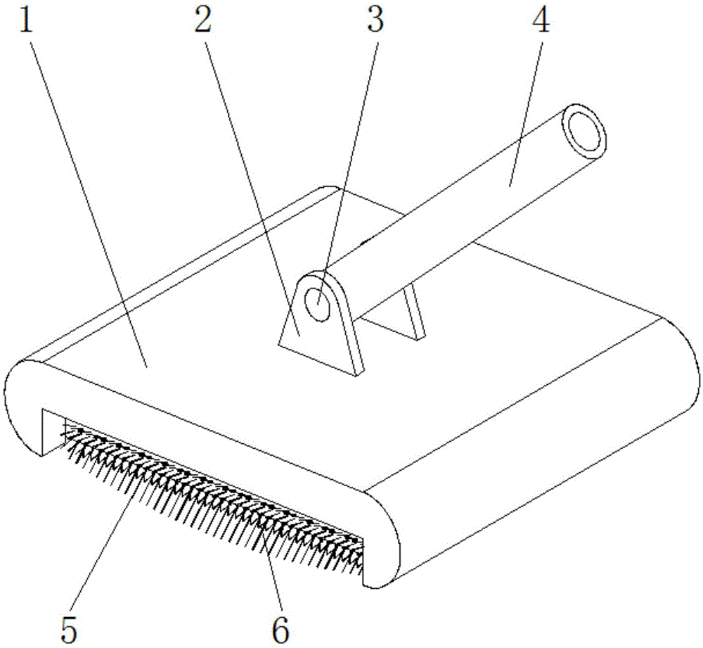 一种能够适用不同孔径的模具刷的制作方法