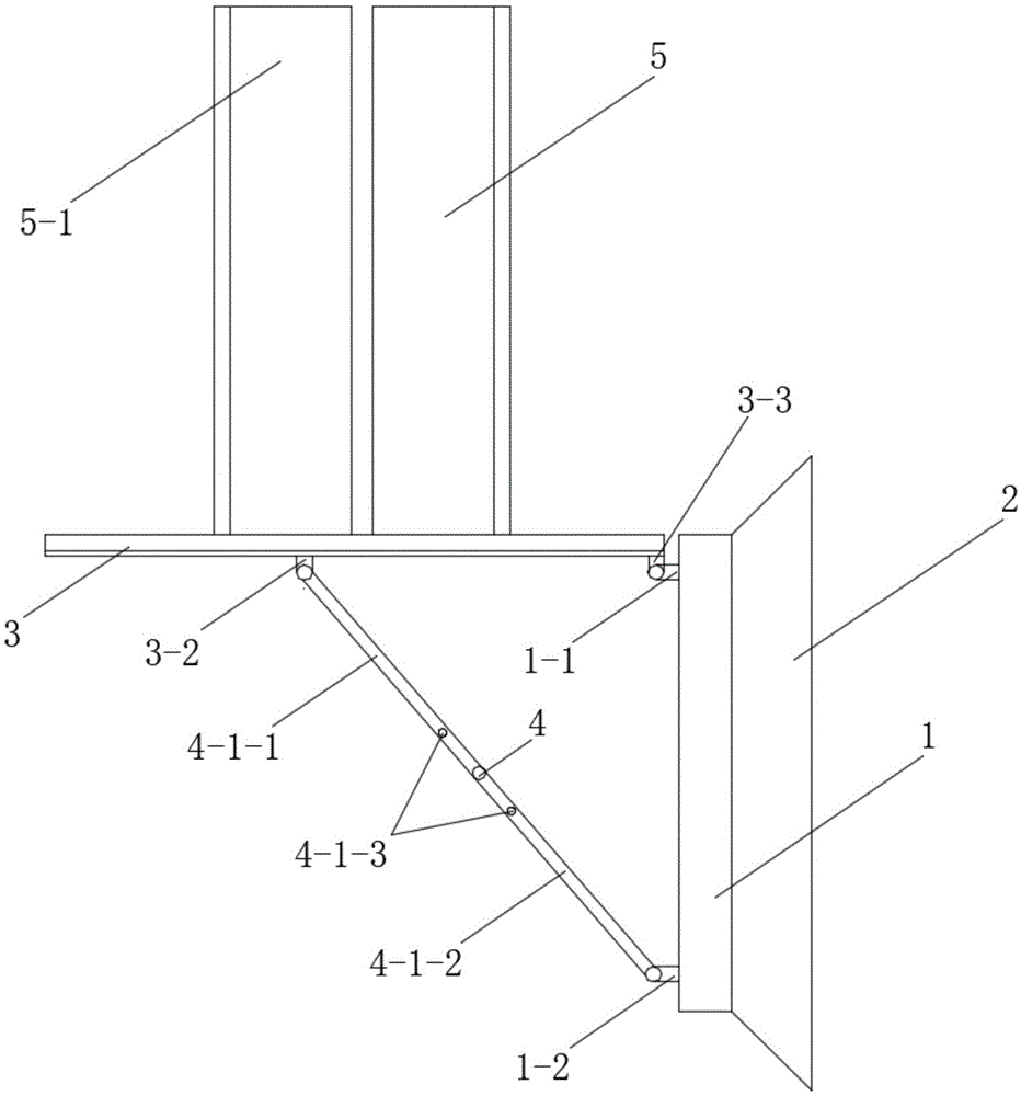 一种折叠杯架的制作方法