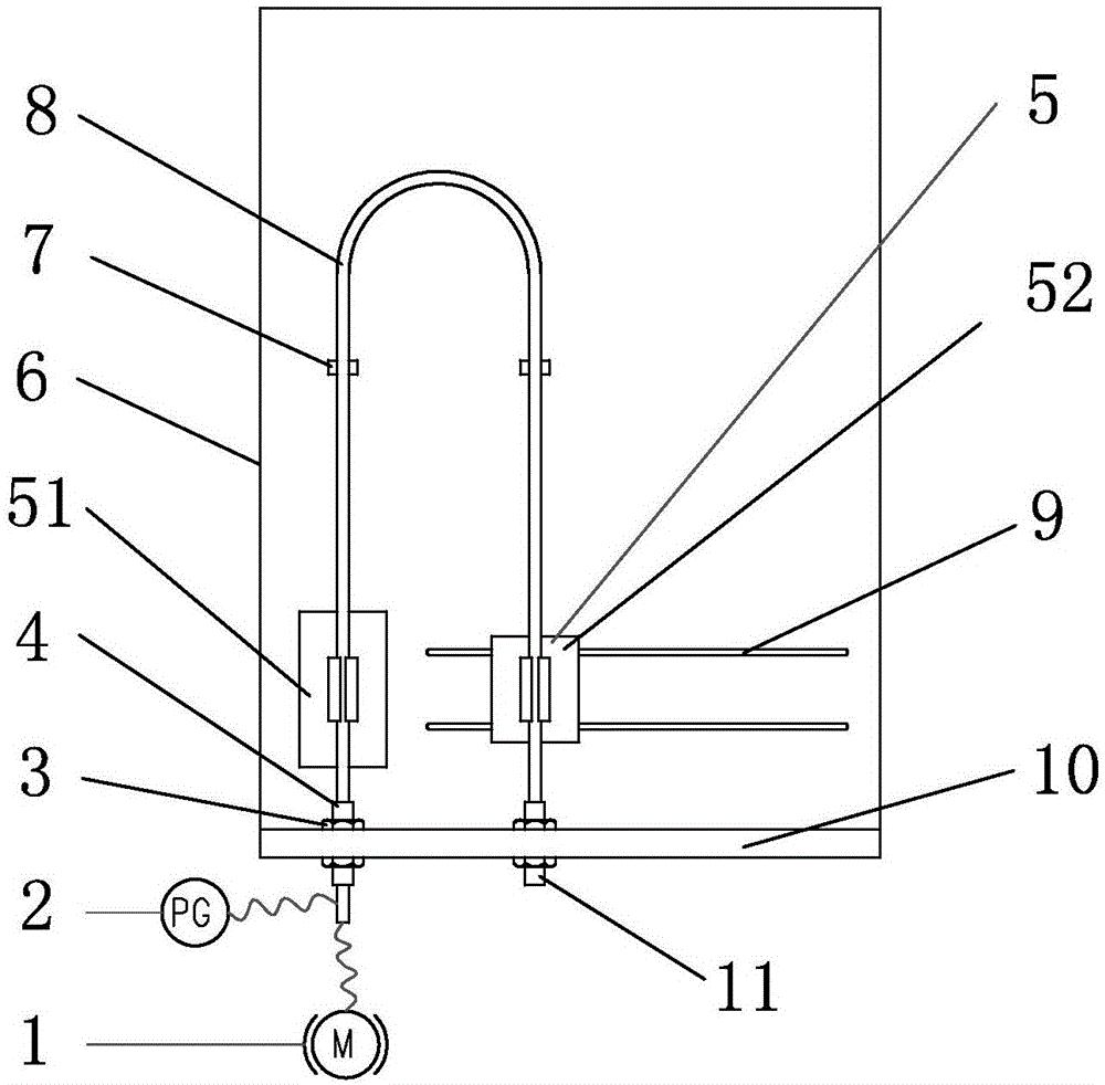 一种U型换热管水压试验装置的制作方法
