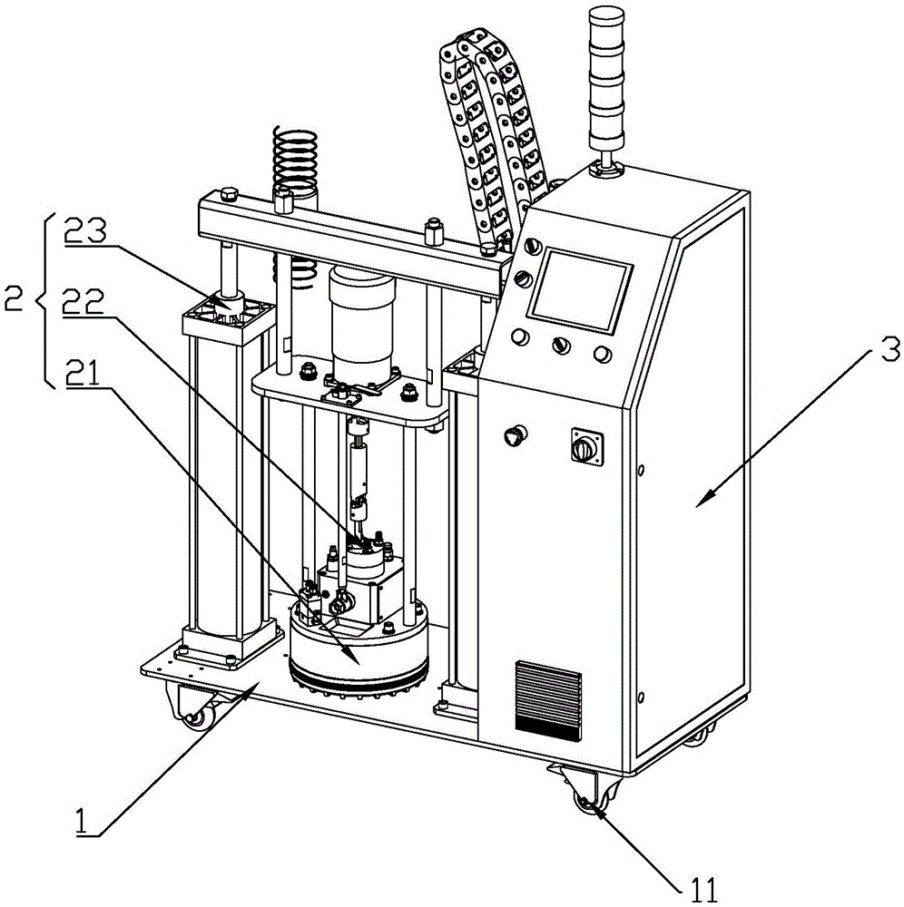 一种桶式热熔胶机的制作方法