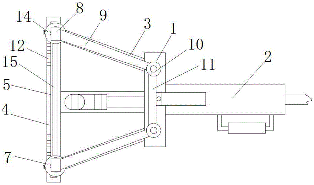 建筑施工钢筋折弯装置的制作方法