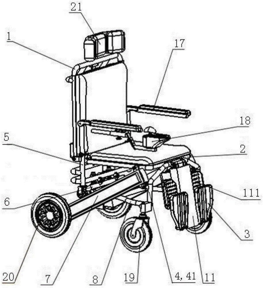 一种电动轮椅的制作方法