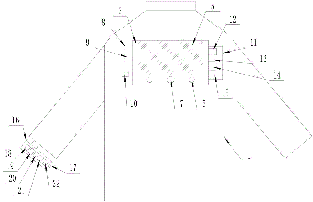 一种多功能病号服的制作方法