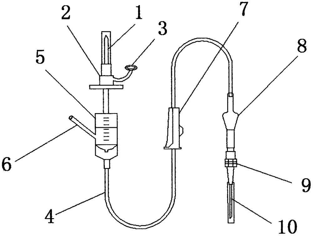 背景技术:静脉输液是利用大气压和液体静压原理将大量无菌液体,电解质