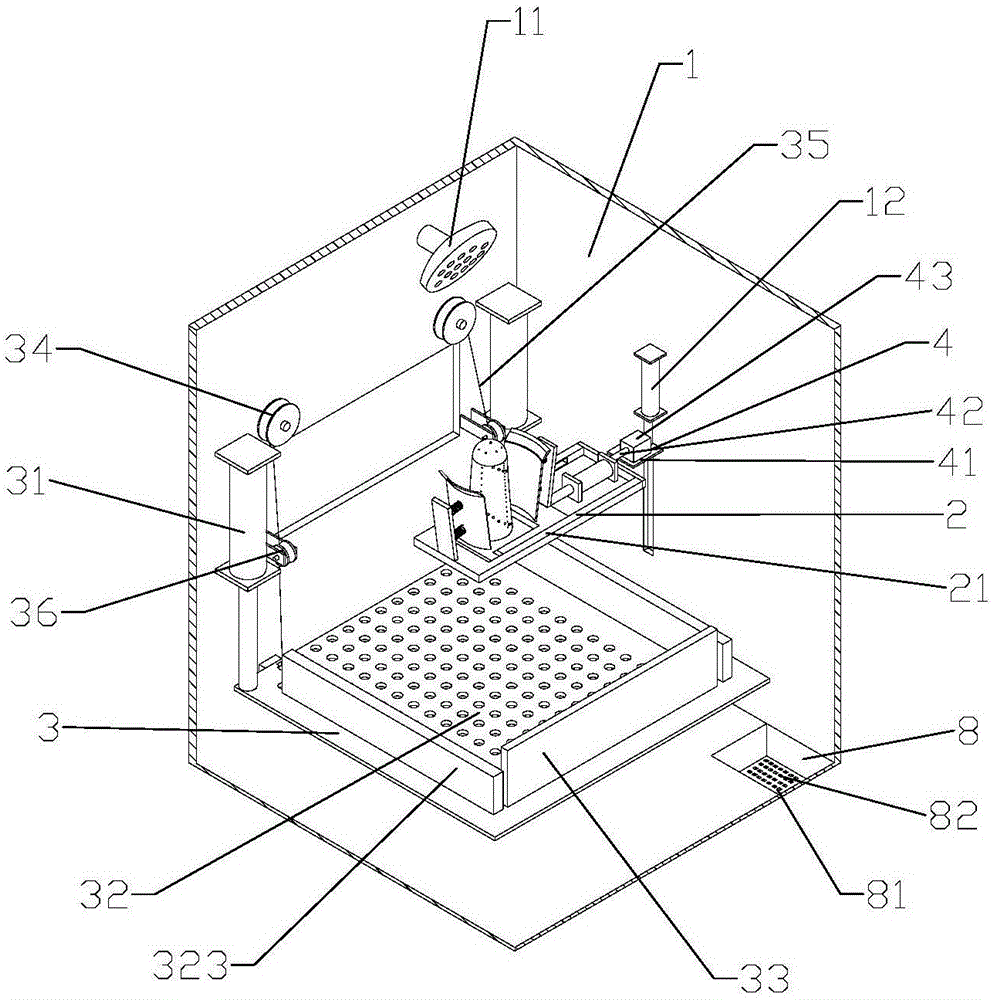 窥阴器预清洗设备的制作方法