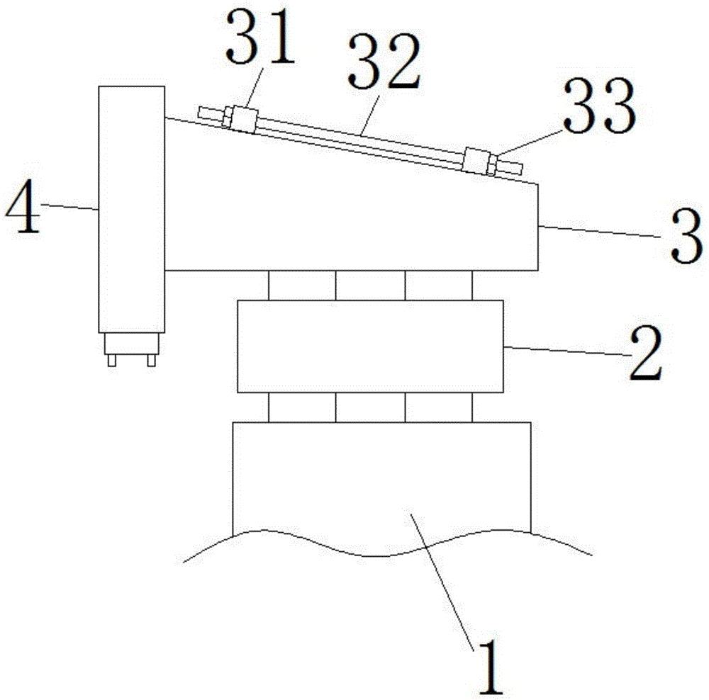 一种加工中心悬伸轴机械补偿结构的制作方法