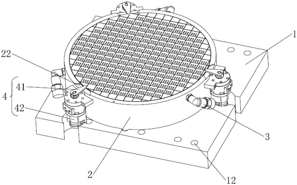 一种晶圆片切割装置的承载台的制作方法