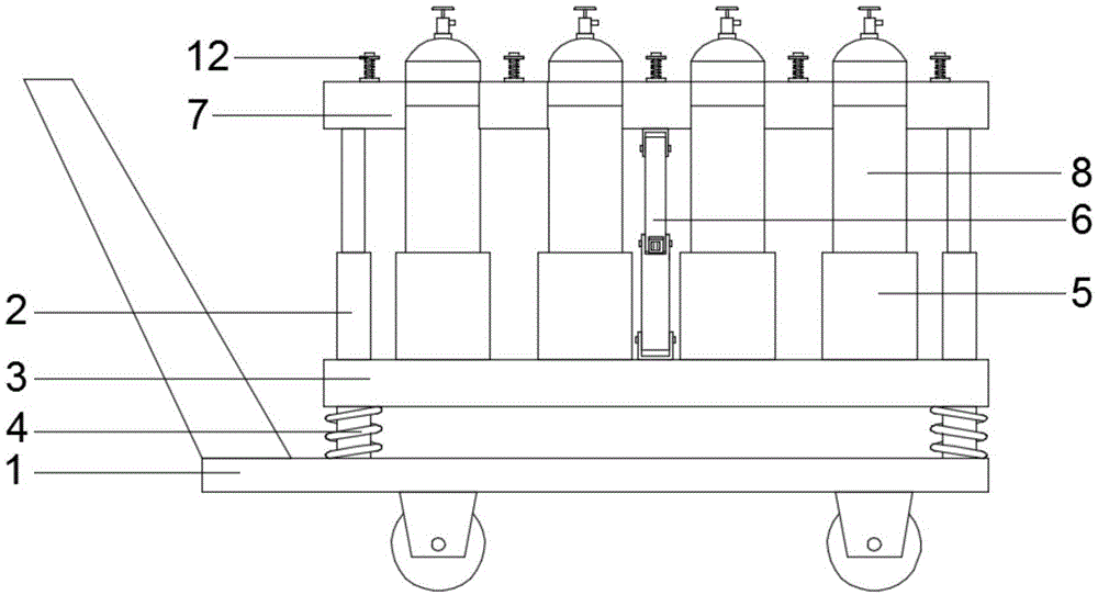工业气瓶集中运输装置的制作方法