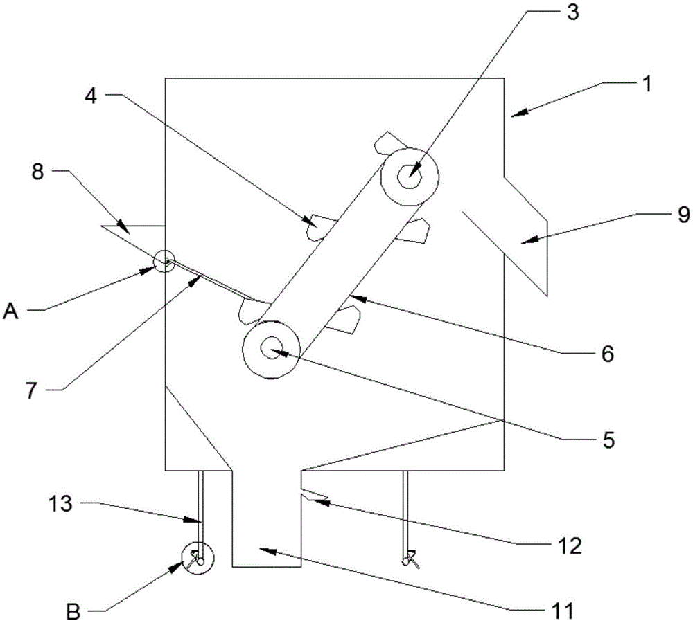 一种建筑用斗式提升机的制作方法