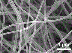 一种二硫化钼纳米片阵列/碳纳米纤维的制备及其应用的制作方法