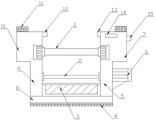 环保节能型高分子复合芯体收卷机的制作方法