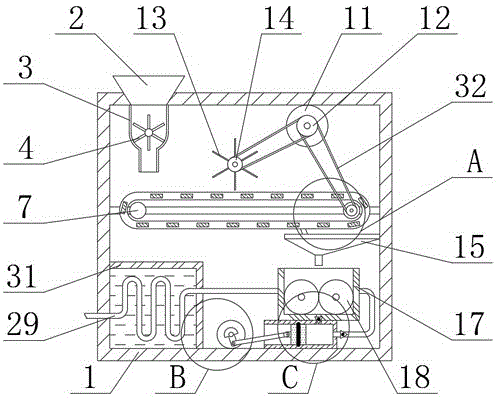 一种便于除气泡的3D打印机用耗材生产装置的制作方法