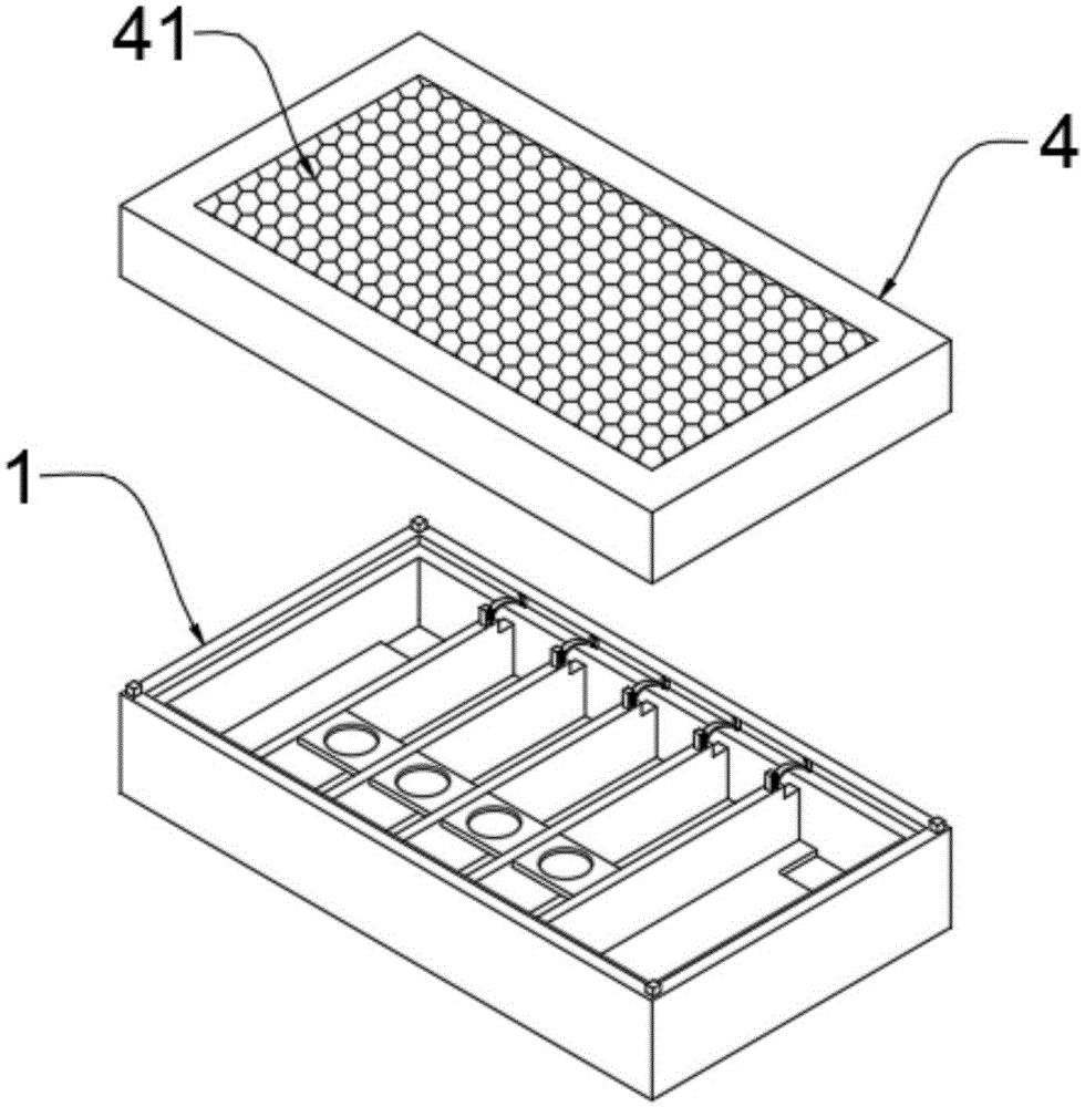 一种蓄电池用电池盖组件的制作方法