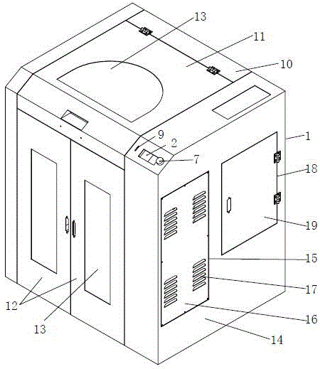 一种3D打印机的制作方法