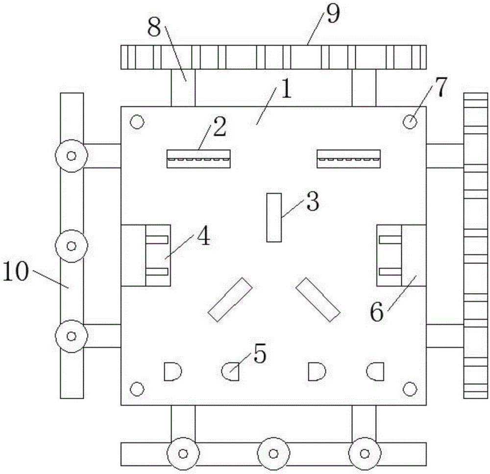 一种具有折绕线路功能的插电板的制作方法