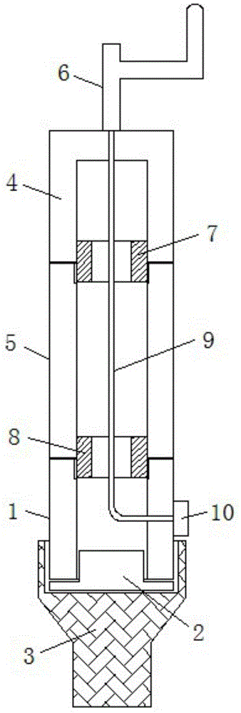 一种绝缘操作杆导线与绝缘护套的安装连接结构的制作方法