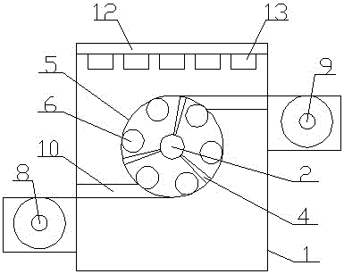 一种螺旋式电线烘干装置的制作方法