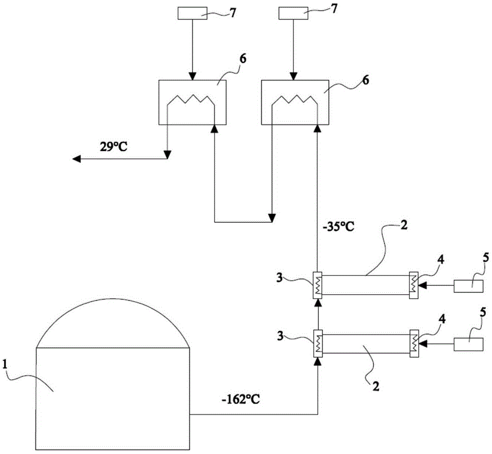 LNG冷能斯特林发电系统的制作方法