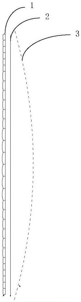 虚拟曲面显示面板及显示装置的制作方法