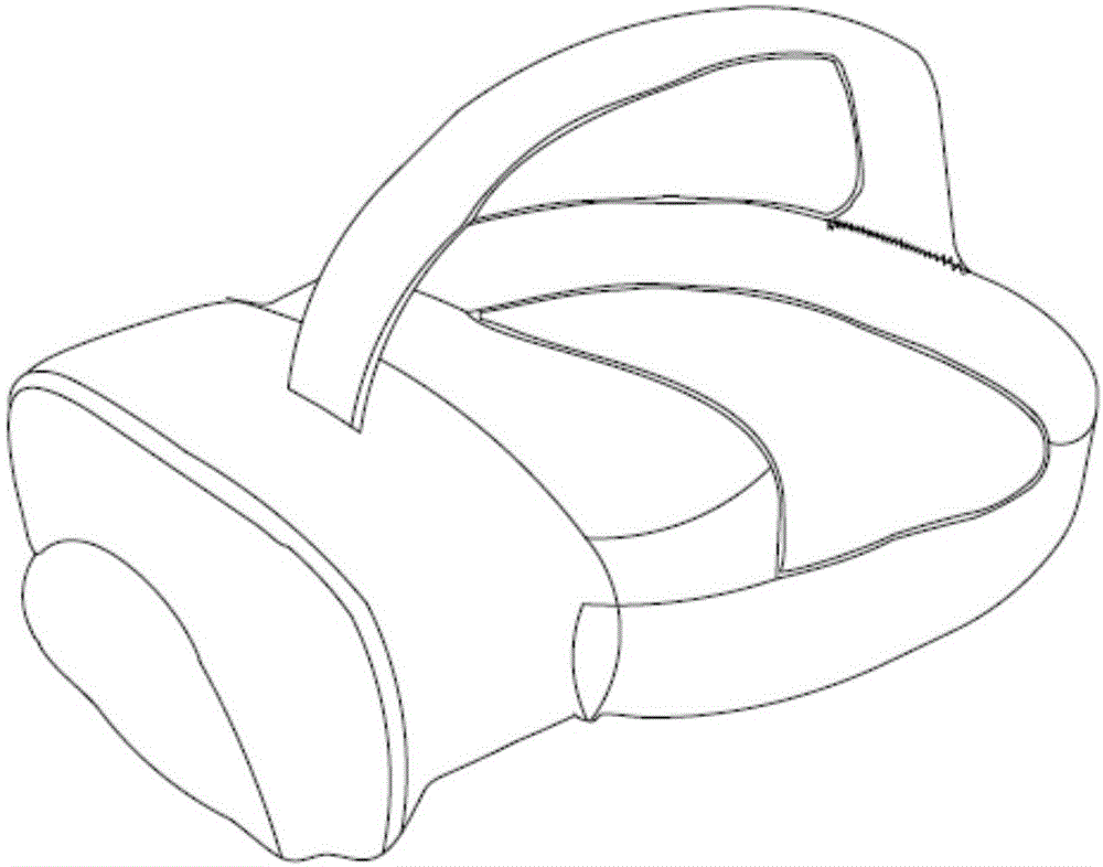 一种用于头戴式VR设备的头绑带及其加工方法与VR设备系统与流程
