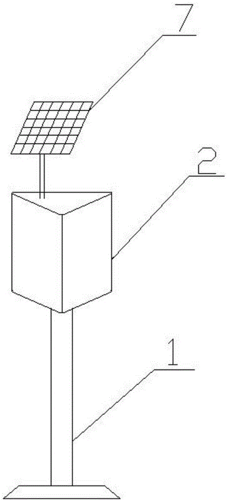 一种太阳能微光路牌的制作方法