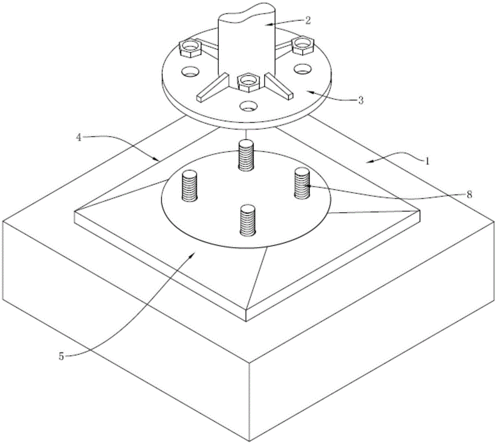 一种路灯杆固定机构的制作方法