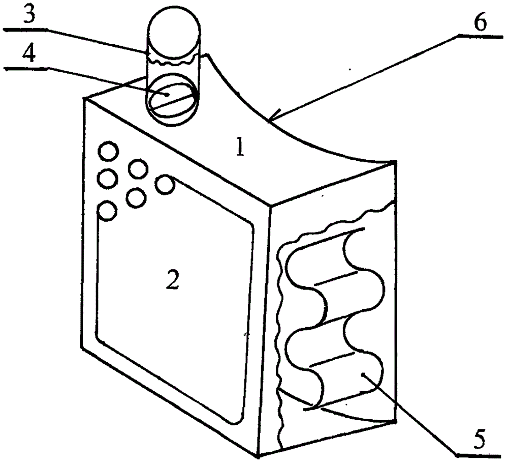 附着炉体空气预热器的制作方法