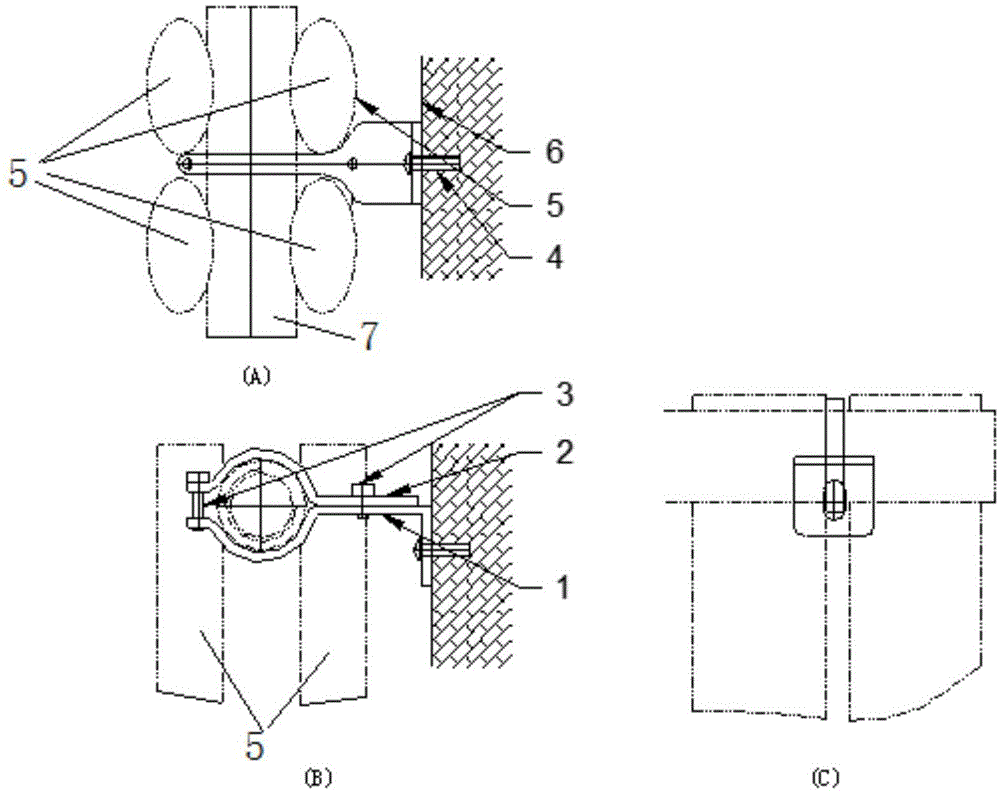 散热器配件-双排横挂挂件的制作方法