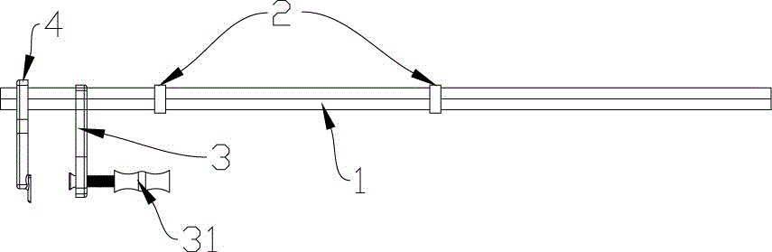 一种管道检测探头固定支架的制作方法