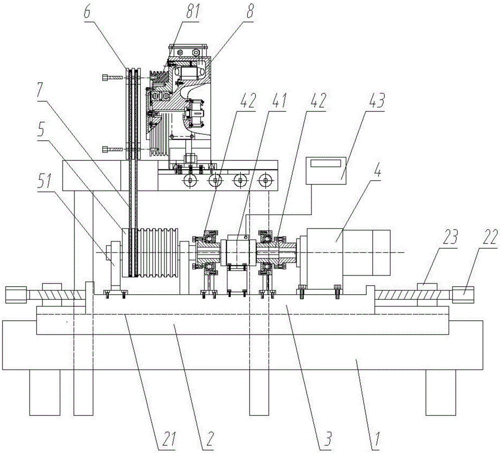 一种测量电梯曳引机制动力矩的装置的制作方法