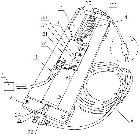 一种上电检测治具的制作方法