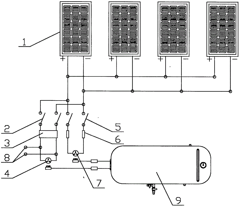 太阳能光伏热水器的制作方法