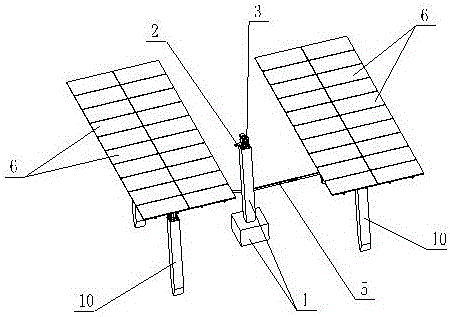 一种联动式太阳能光伏板的制作方法